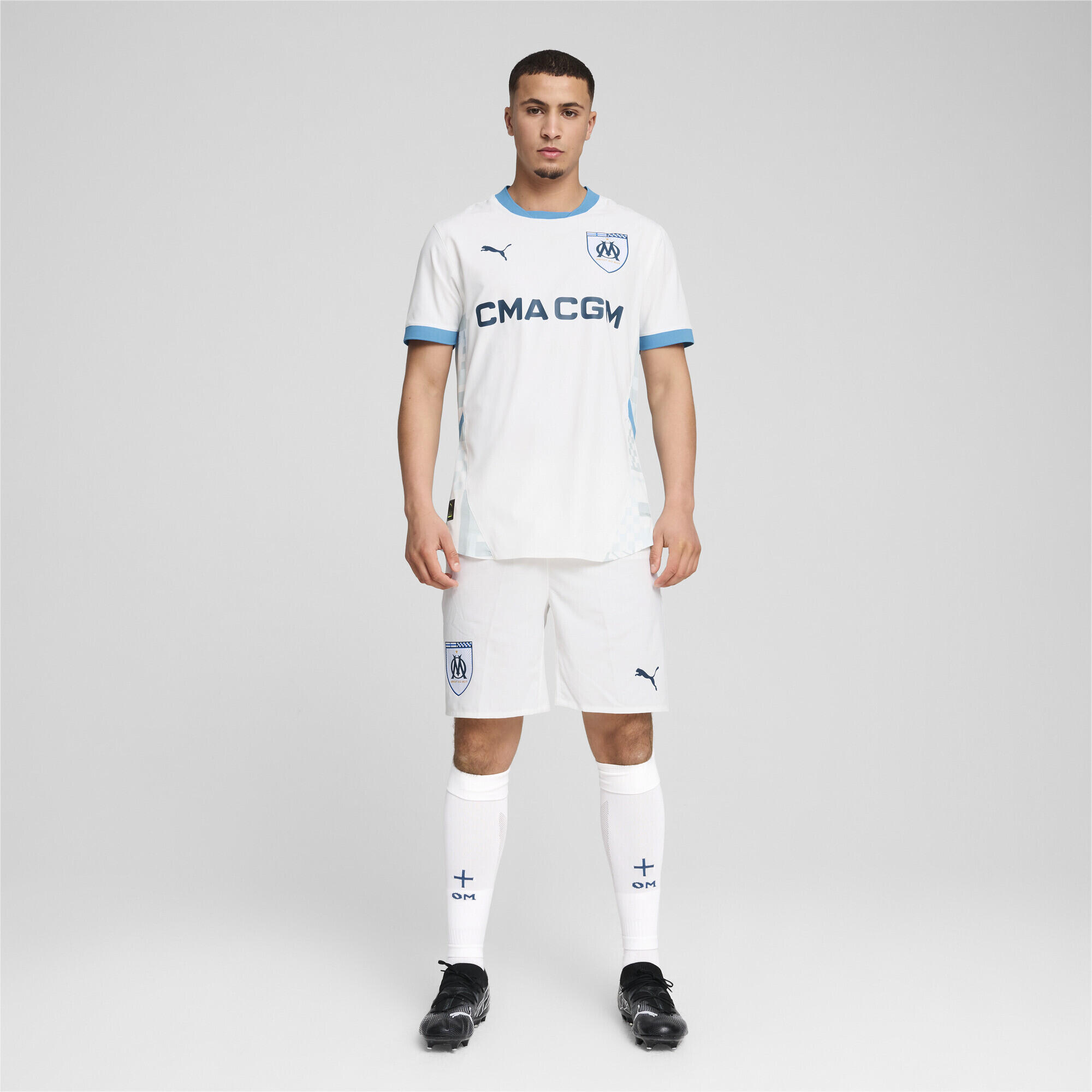 Maillot Authentic Home 24/25 Olympique de Marseille Homme PUMA 6/7