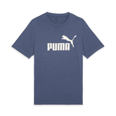 Ess no. 1-logo t-shirt voor dames puma dark indigo blue