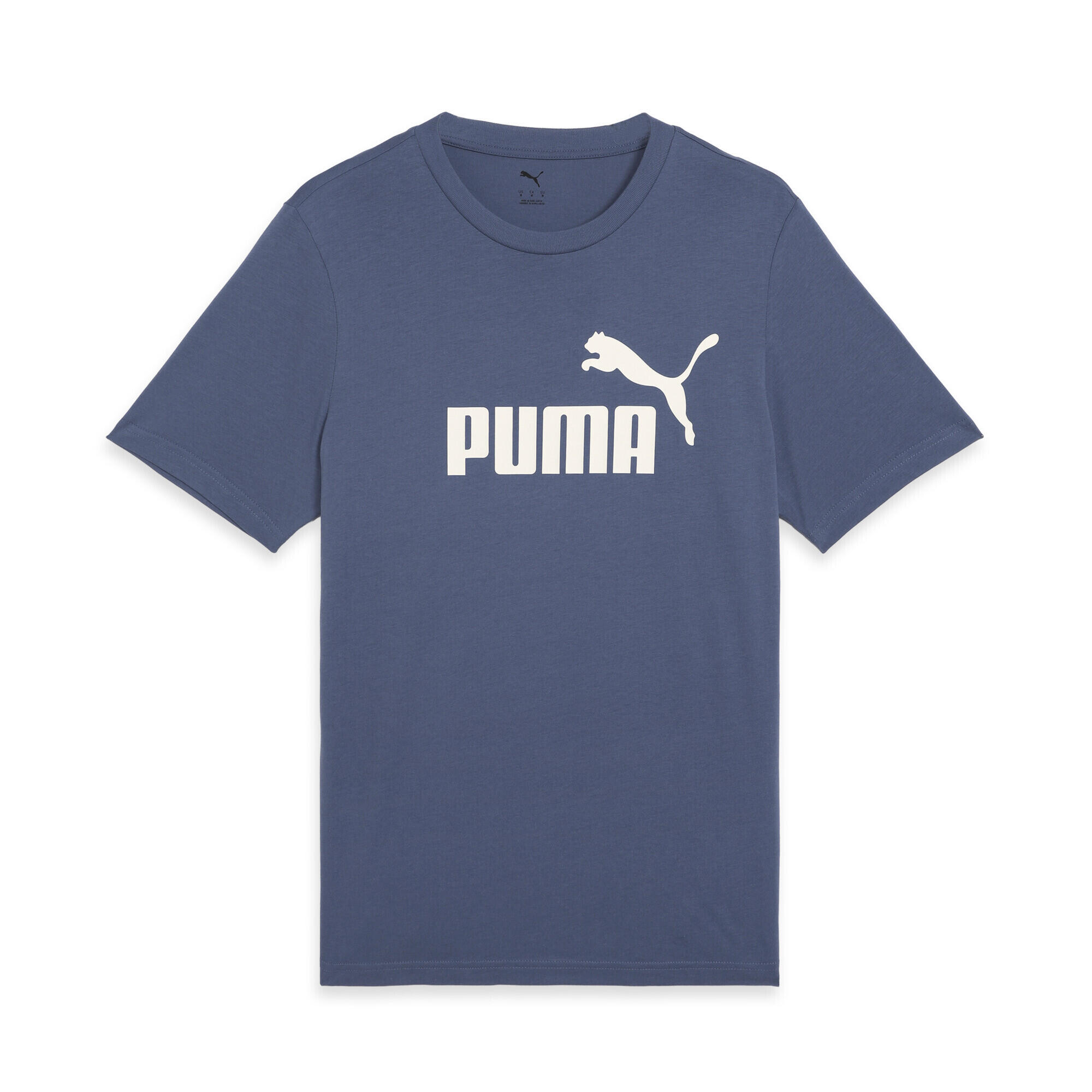 Męska koszulka ESS z logo No. 1 PUMA Dark Indigo Blue
