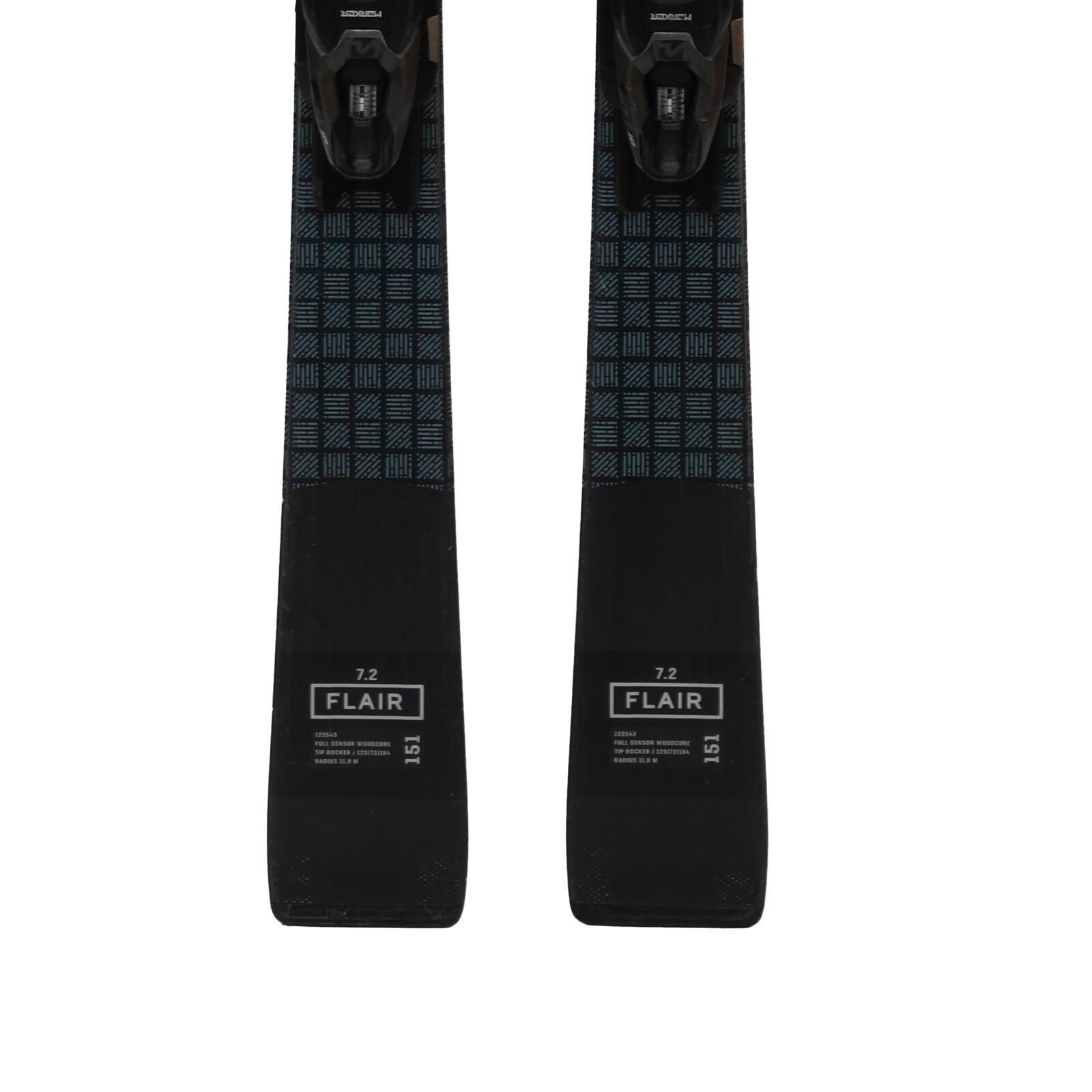 RECONDITIONNE - Ski Volkl Flair 7.2 + Fixations 4/4