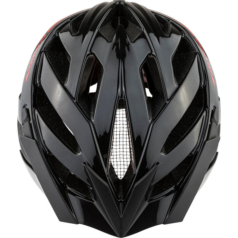 Cască ALPINA PANOMA 2.0 negru-roșu lucios 56-59 cm.