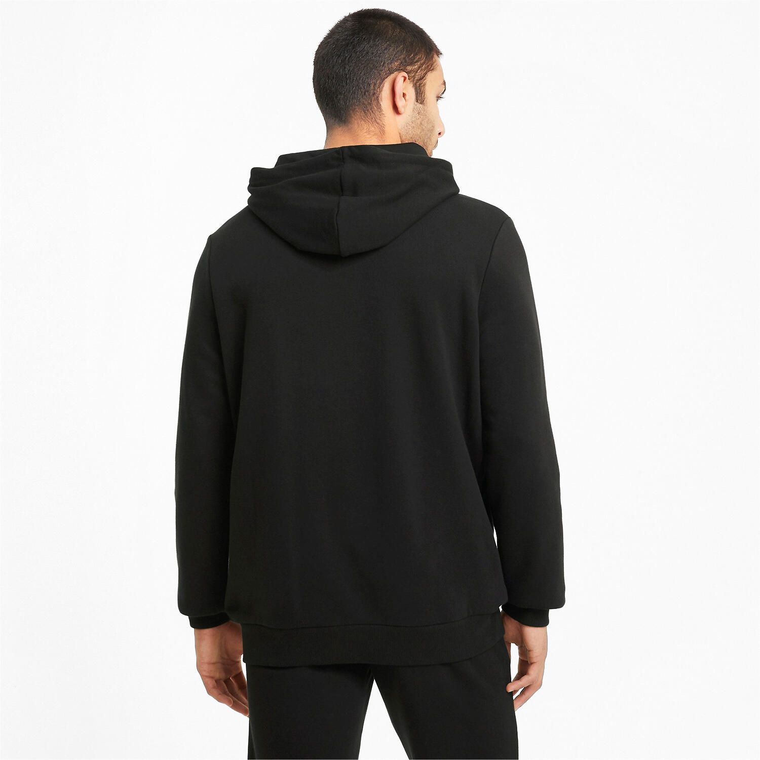 Essentials Big Logo Hoodie Herren PUMA Black 7/7