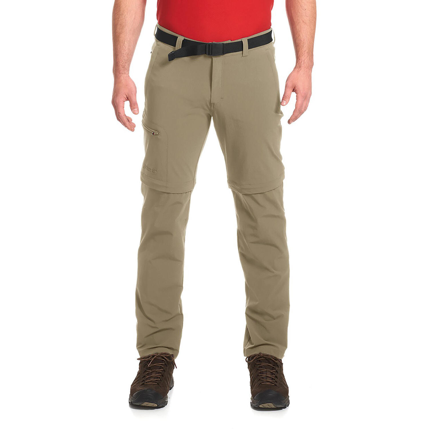 Pantalon Convertible Maier Sports Tajo Court Beige Homme 5/7