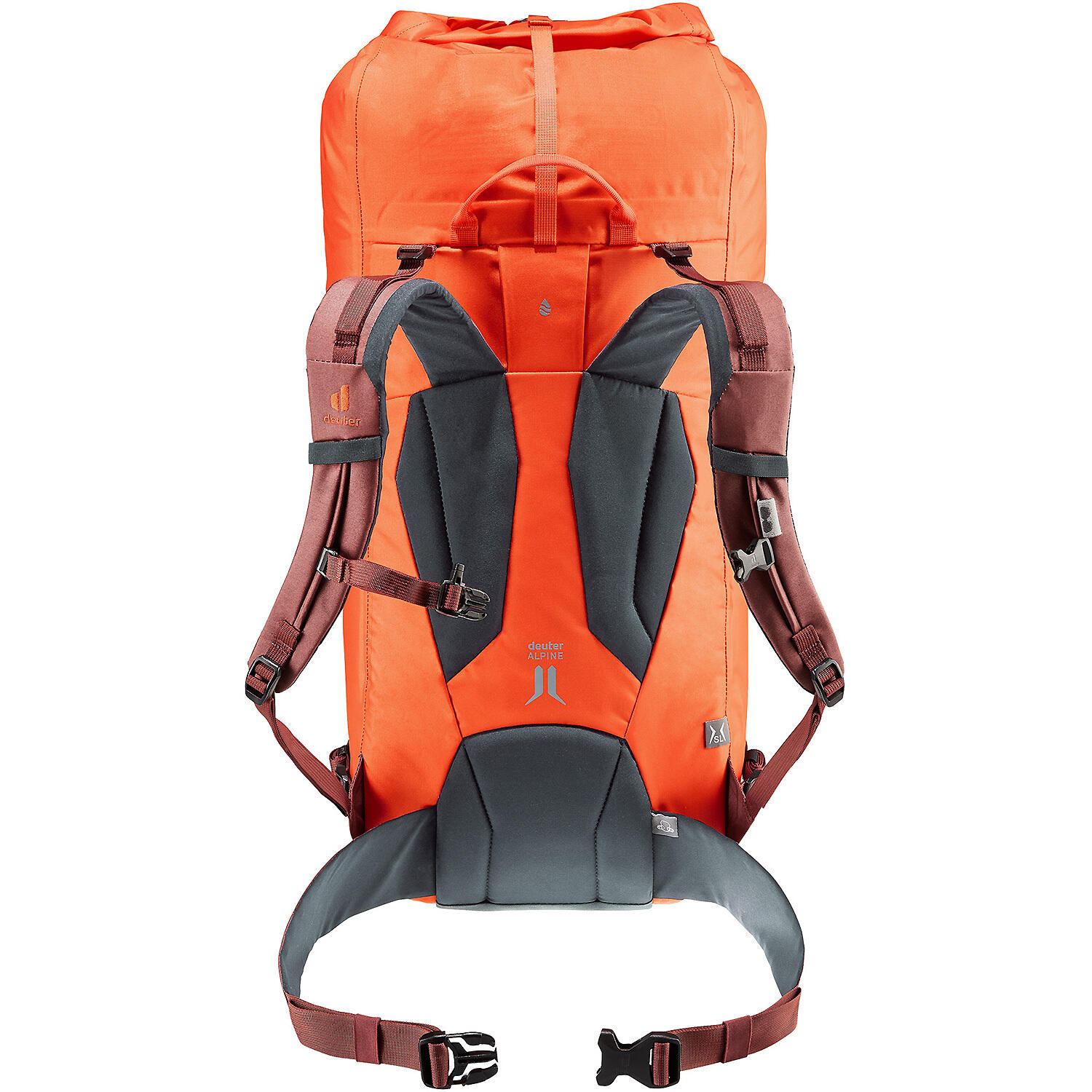 Sac à dos Deuter Durascent 42+10 SL 52L Femme Papaya/Redwood 220D PA TPU encadré 3/7