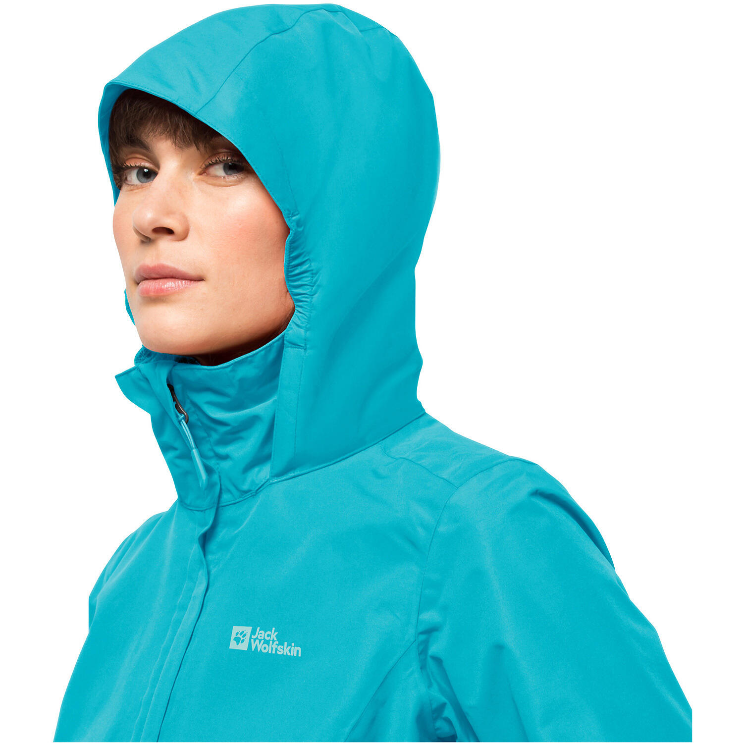 Damen Regenjacke Stormy Point 6/7