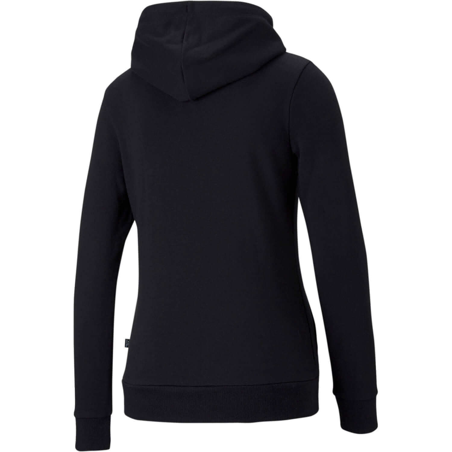 Essentials Logo hoodie voor dames PUMA Black 6/7
