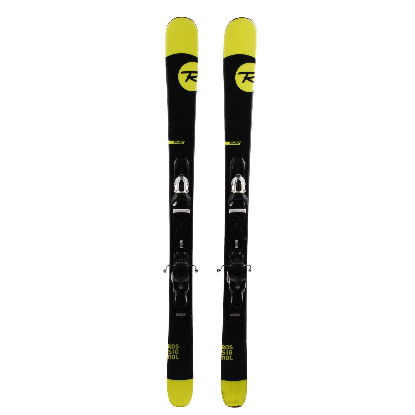 RECONDITIONNE - Ski Rossignol Smash 7 + Fixations - BON ROSSIGNOL