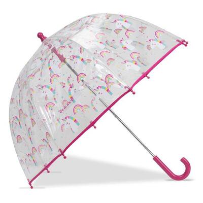 Ombrello/Cosmonauta in PVC trasparente per bambini