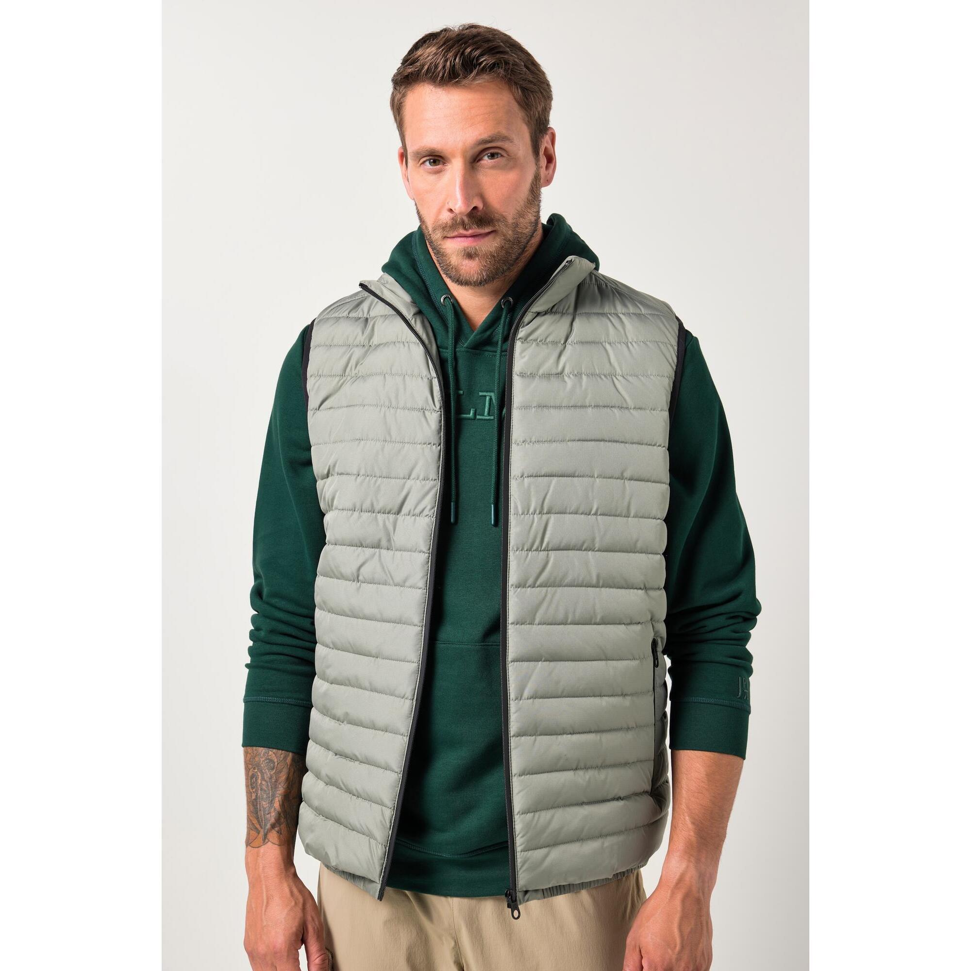 Jay-pi - Hommes Veste Matelassée Sans Manches Ventre Confort - Veste - Gris - Decathlon