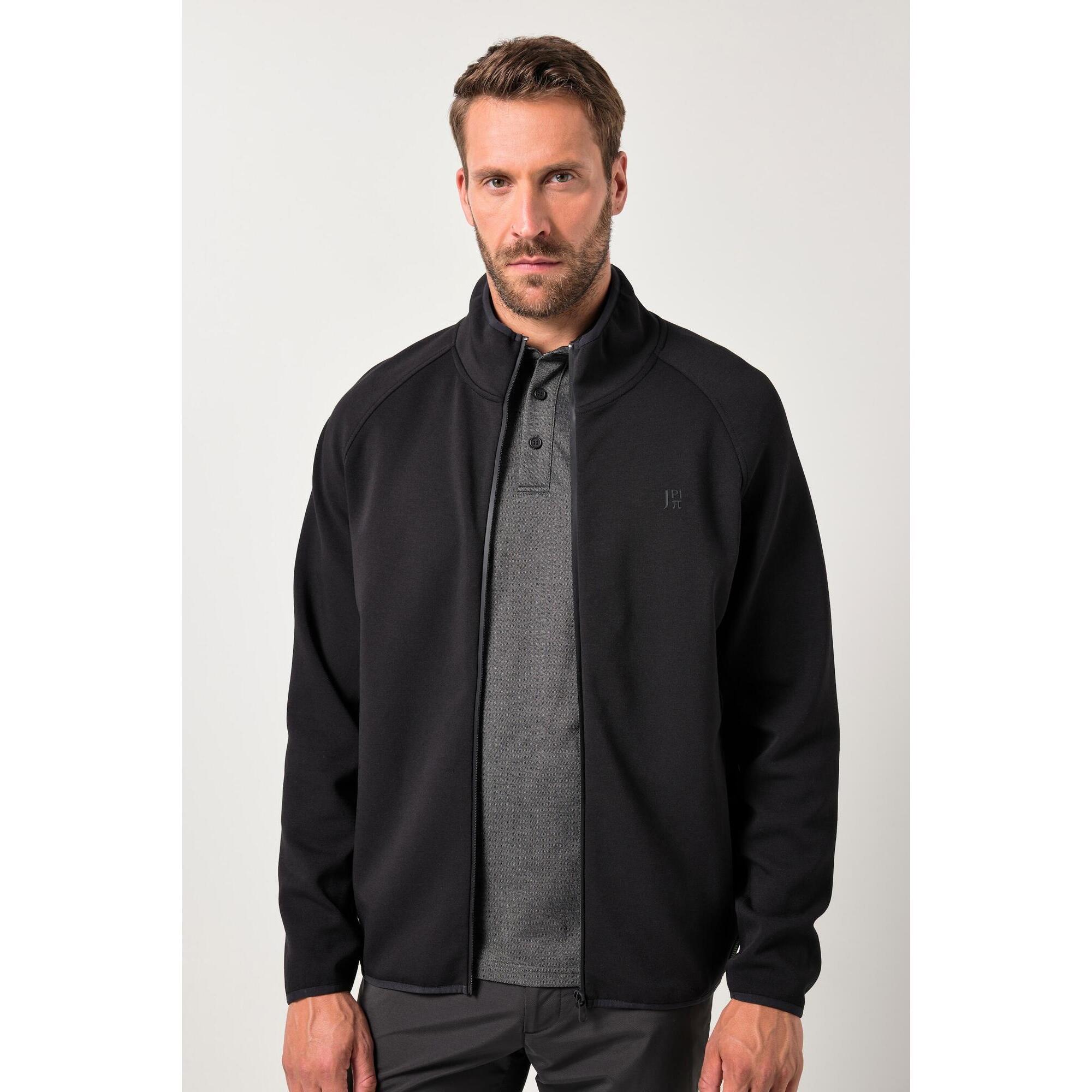Jay-pi - Hommes Veste En Scuba Spéciale Golf Col Montant Et Finition Flexnamic® - Sweat Zippé - Noir - Decathlon