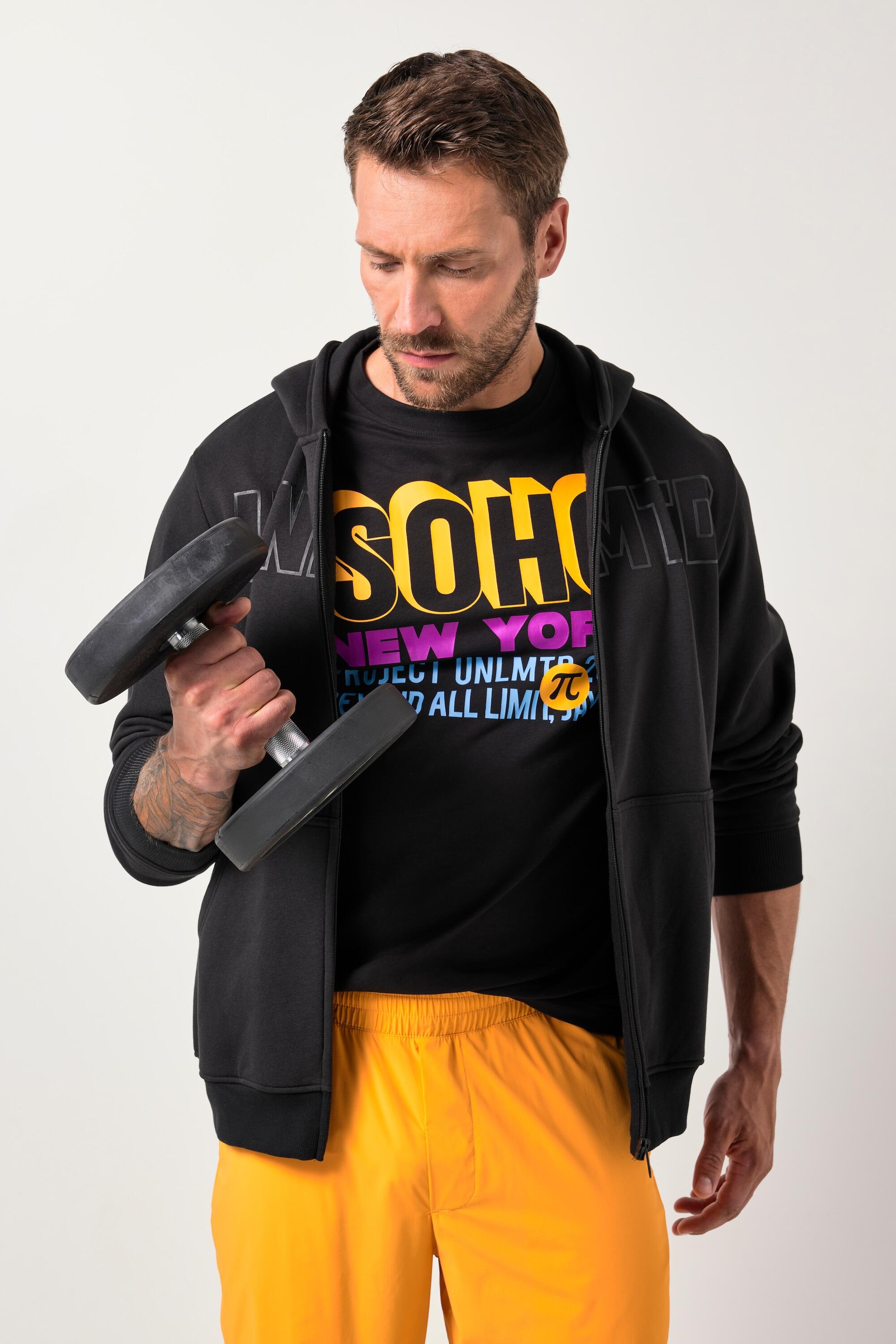Hommes Veste de survêtement en molleton avec capuche collection Fitness 2/6