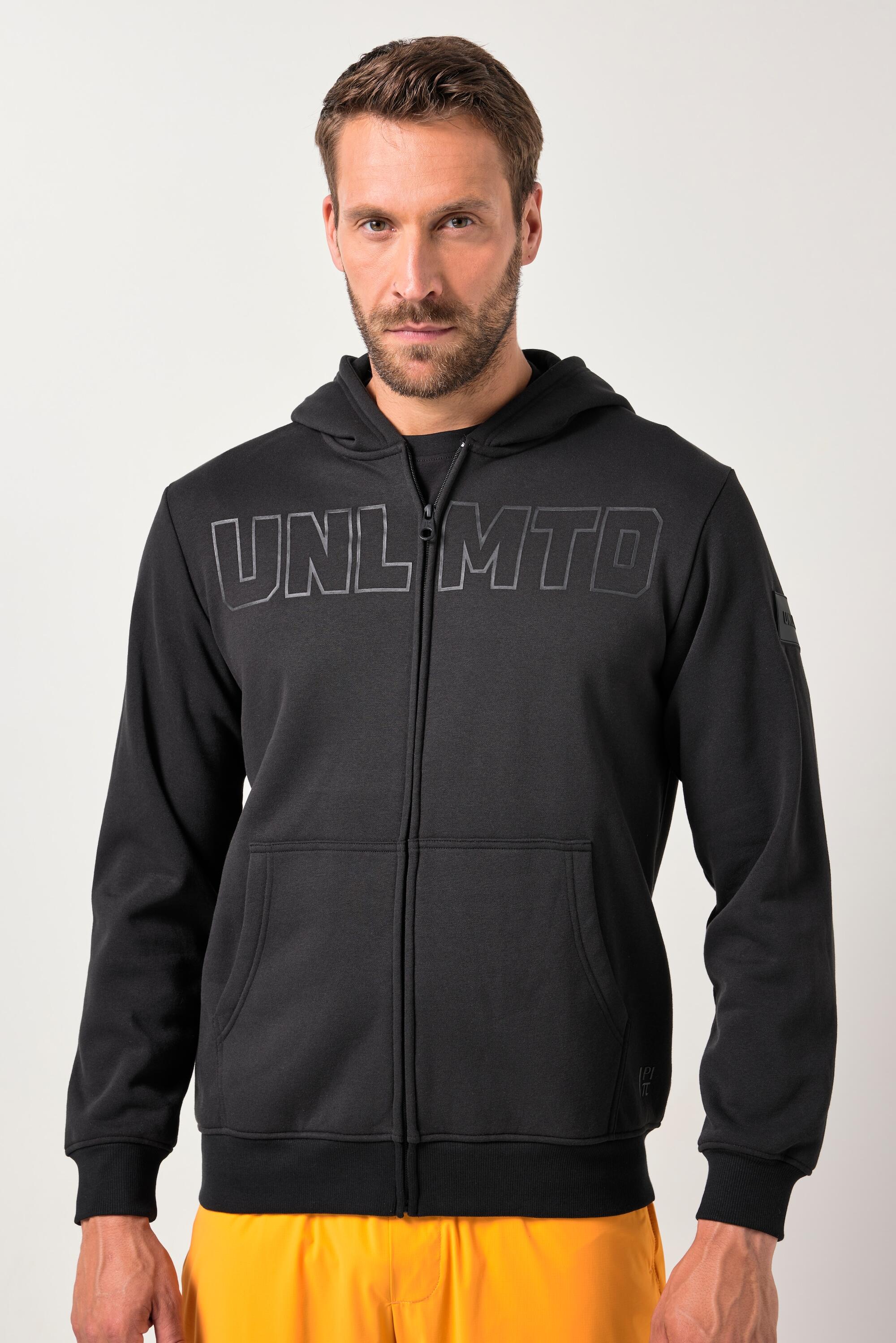 JAY-PI JAY-PI Men's Fleece Tracksuit Jacket Black Hood