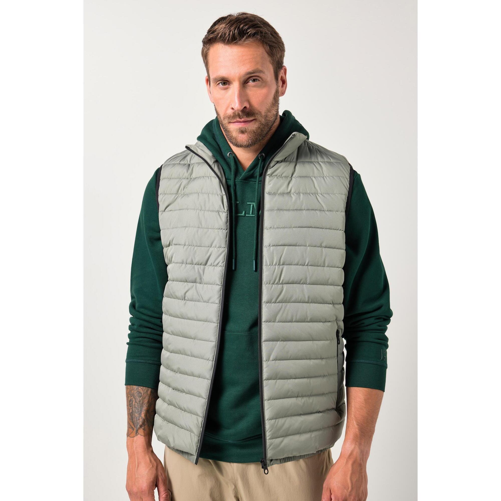 Jay-pi - Hommes Veste Matelassée Sans Manches Ventre Confort - Veste - Gris - Decathlon