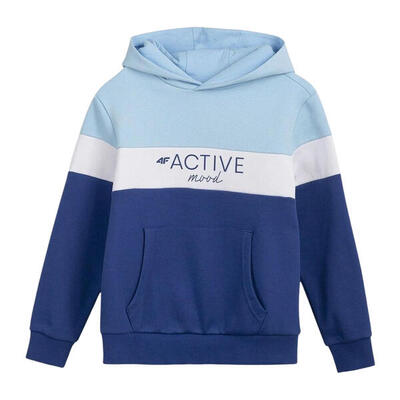 Felpa Con Cappuccio Bambini 4F HJL22 JBLD002 Blu