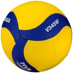 Ballon De Volleyball (Bleu / Jaune)