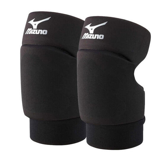 Parte Posteriore Aperta Ginocchiera Per Pallavolo Mizuno Nero