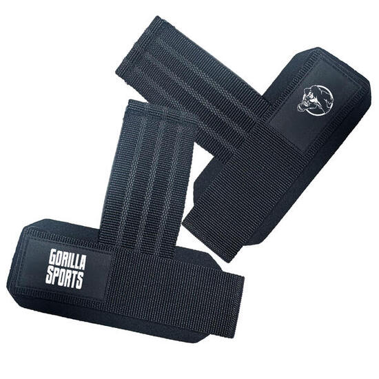 Zughilfen Krafttraining - Paar, Lifting Straps, Anti Rutsch, Handgelenk Bandagen
