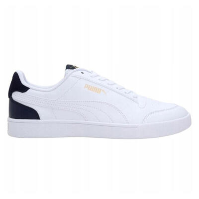 Zapatillas Deportivas de Piel Ecológica Shuffle para Hombre Negro