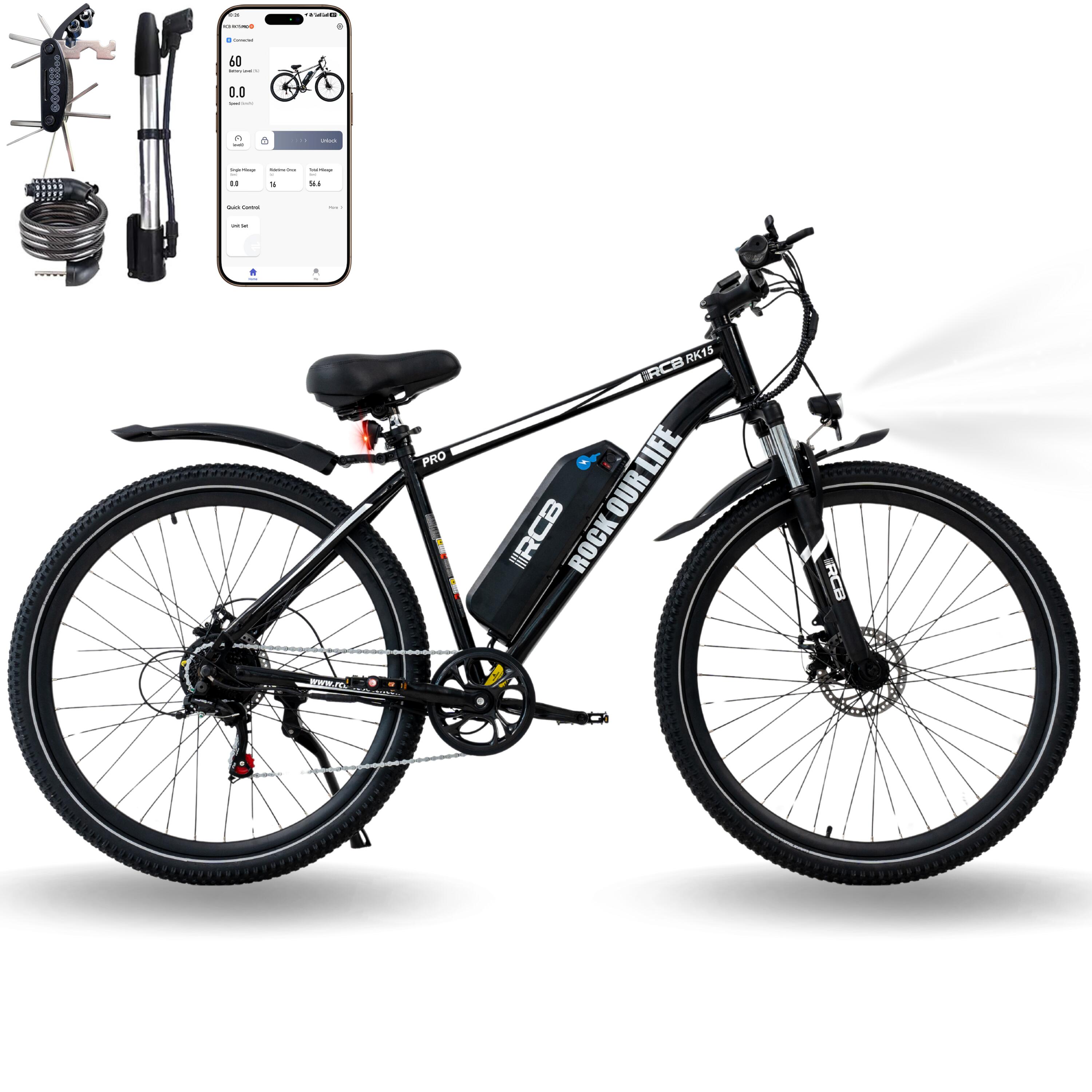 Electric City Bikes RK15 Pro,29