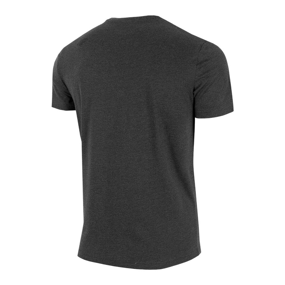 T-Shirt Logótipo Homem (Cinzento / Prateado) 2/3