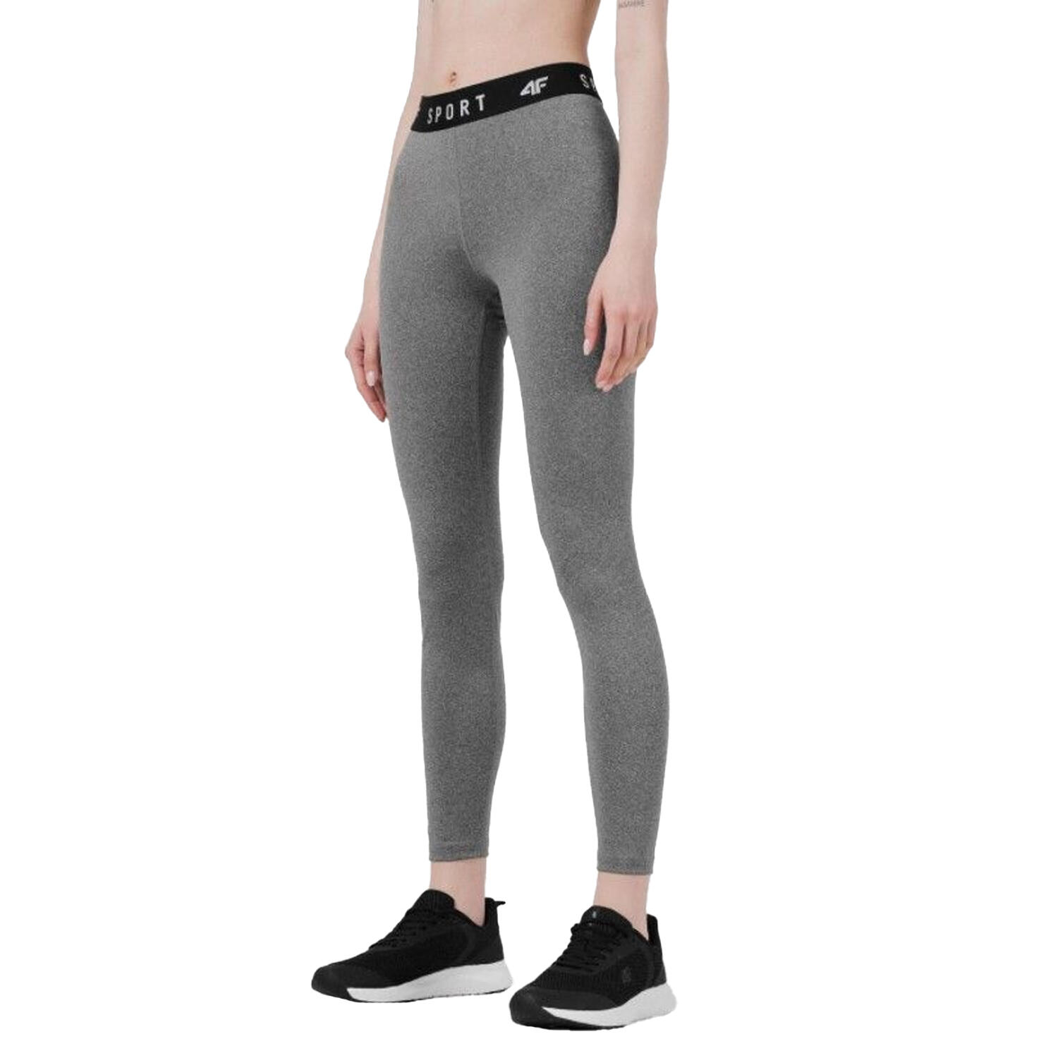 Pantalon De Jogging Femme (Gris) 3/3