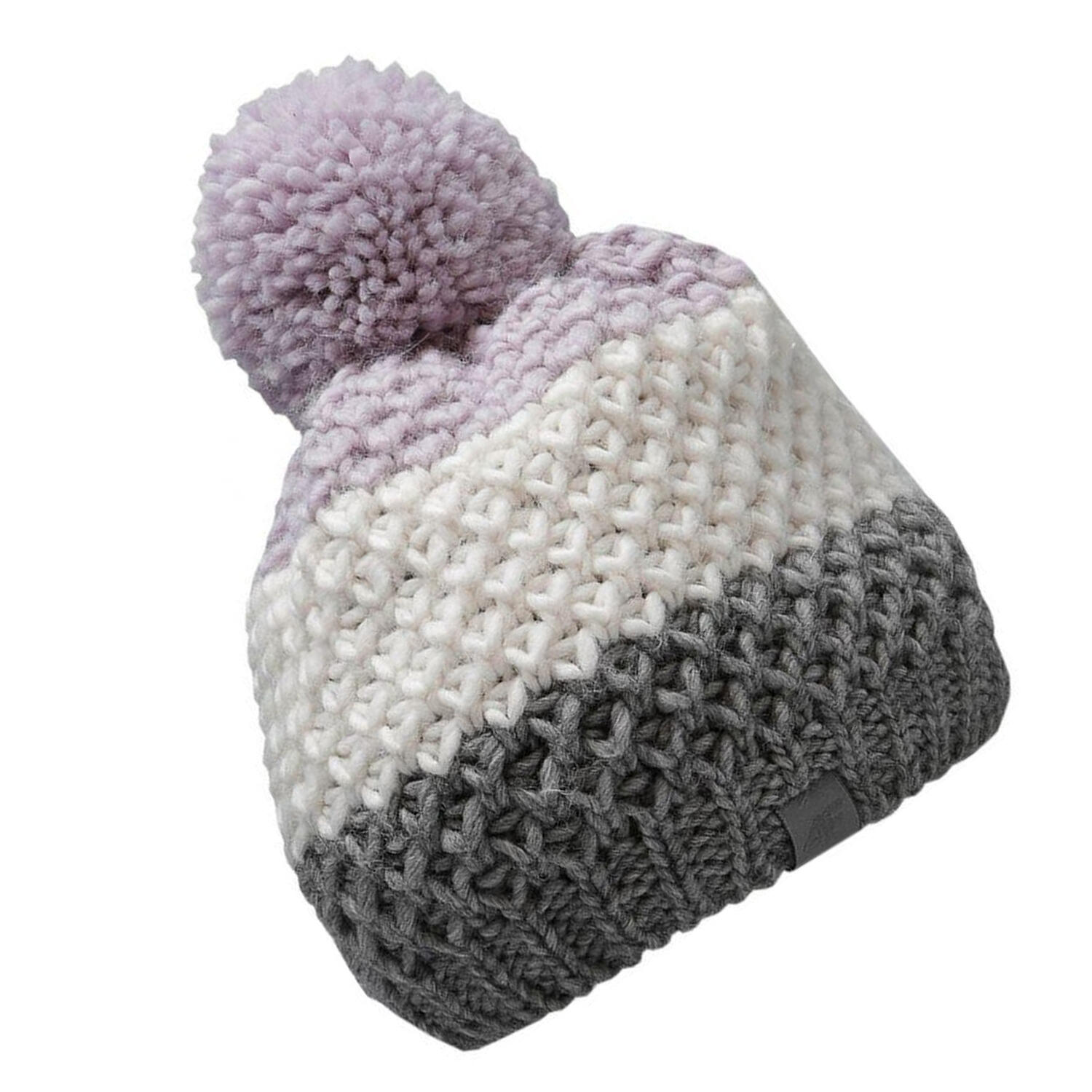 Berretto Pom Pom Bambini 4F Violetto 2/2