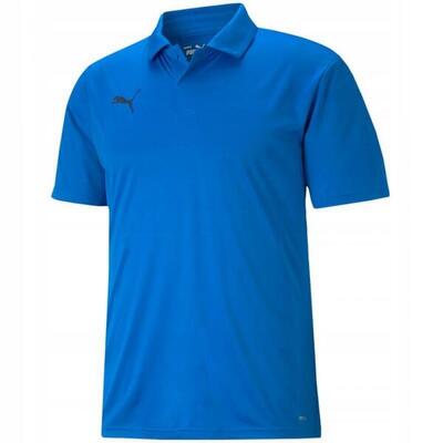 Heren teamliga zijlijn poloshirt (blauw)
