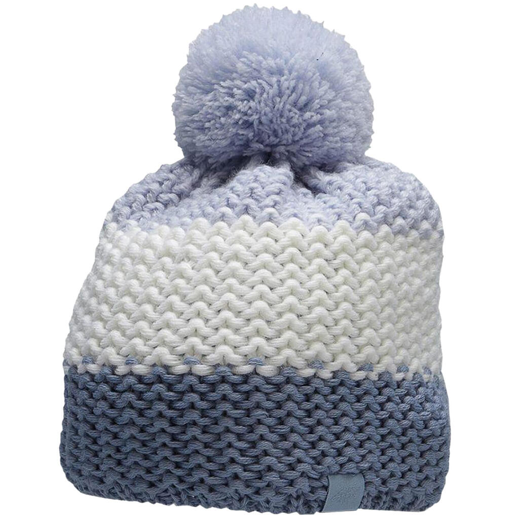 Childrens/Kids Pom Pom Beanie (Blue)