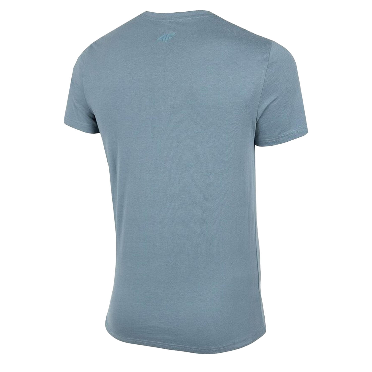 Camiseta Impreso para Hombre Azul 2/2
