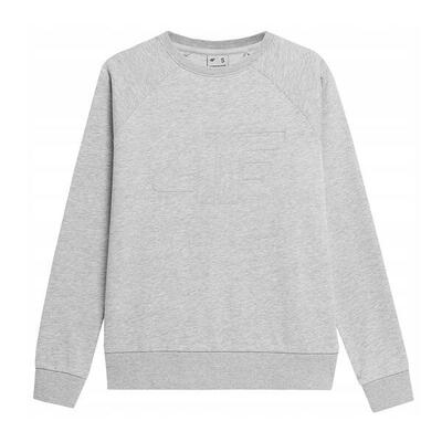 Dames logo sweatshirt (grijs/zilver)