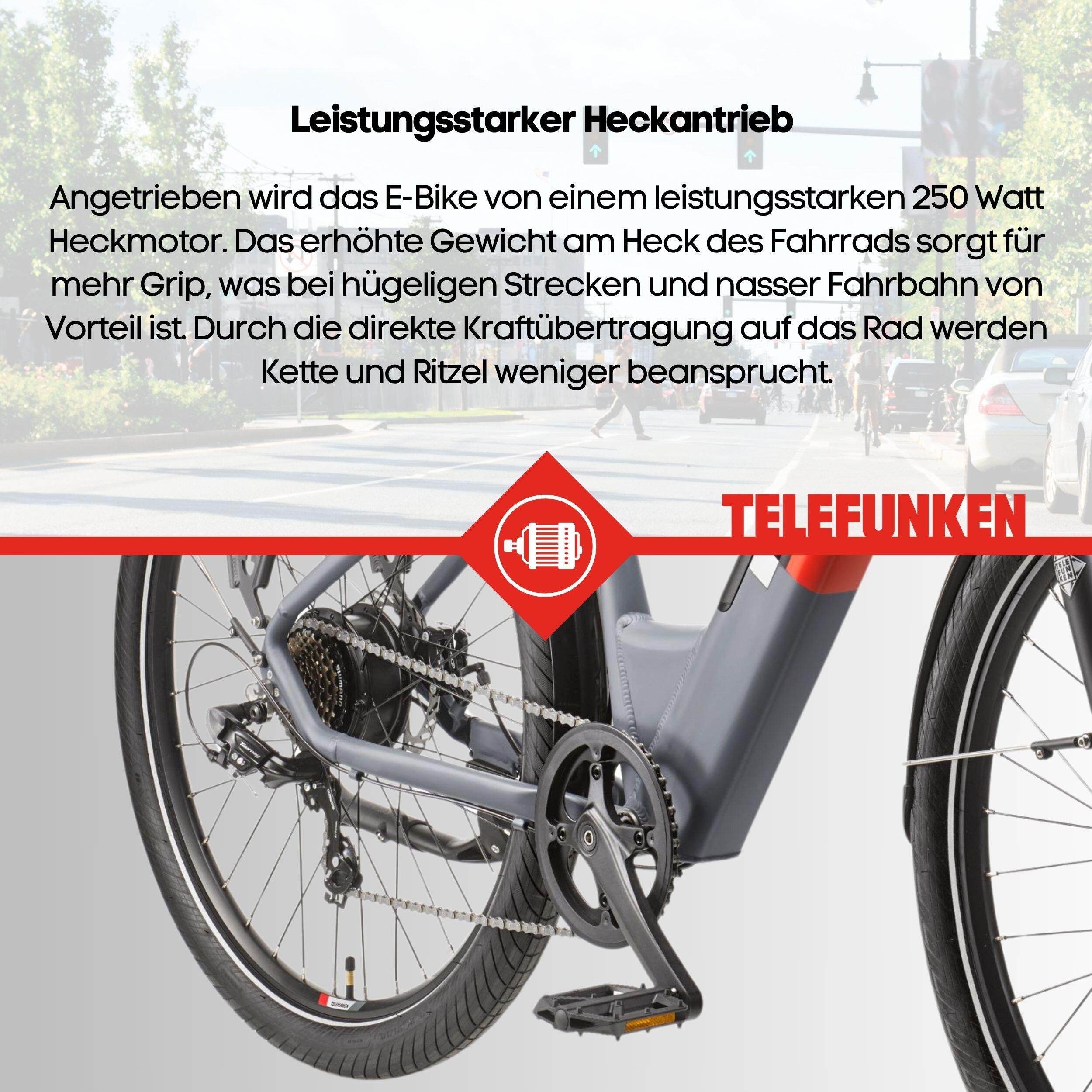E-Bike SUV300 27,5 Zoll 7-Gang Pedelec City Elektrofahrrad 468 Wh 7/7