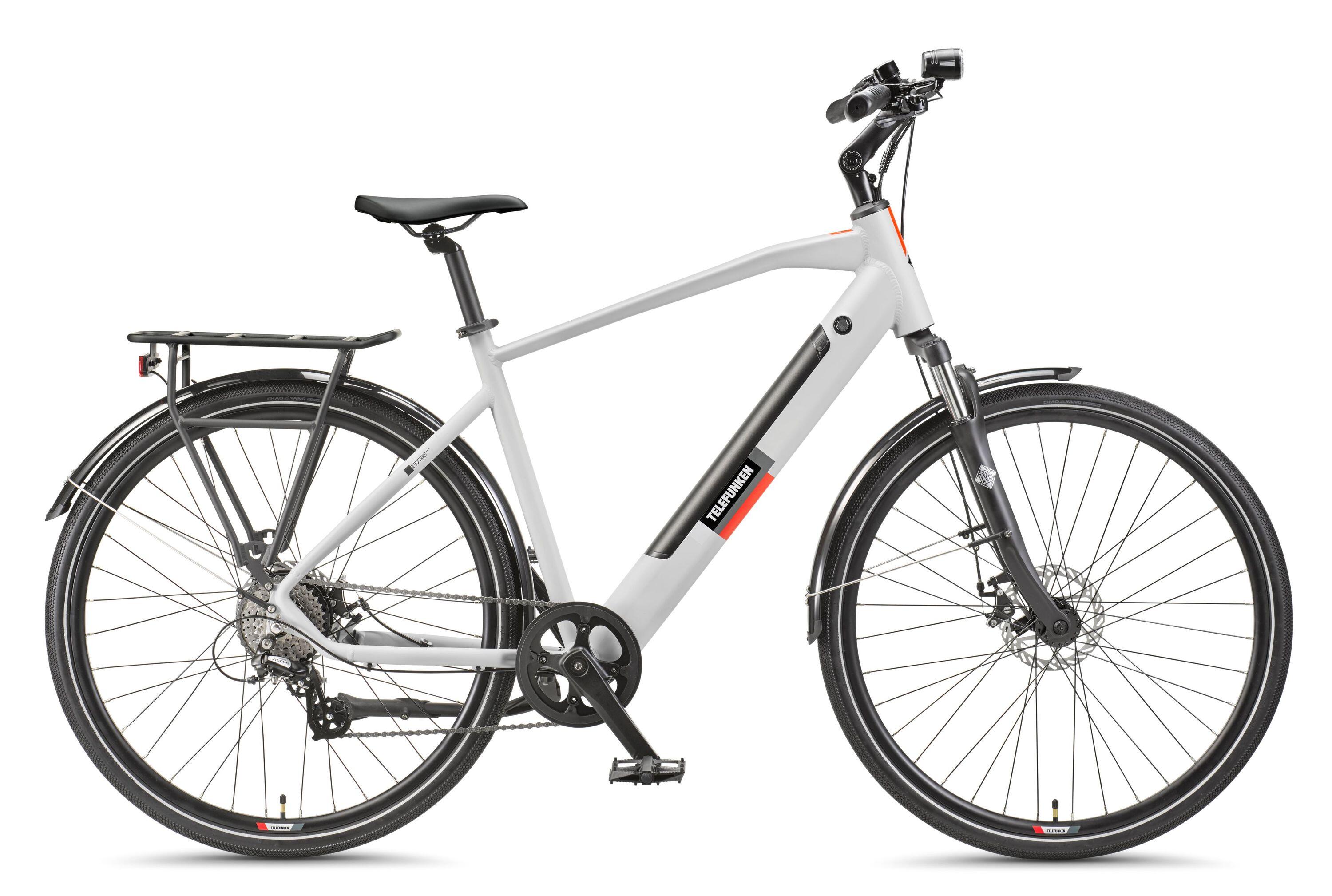 E-Bike XT490 28 Zoll 8-Gang Pedelec Trekking Touren Elektrofahrrad Herren kreide 2/7
