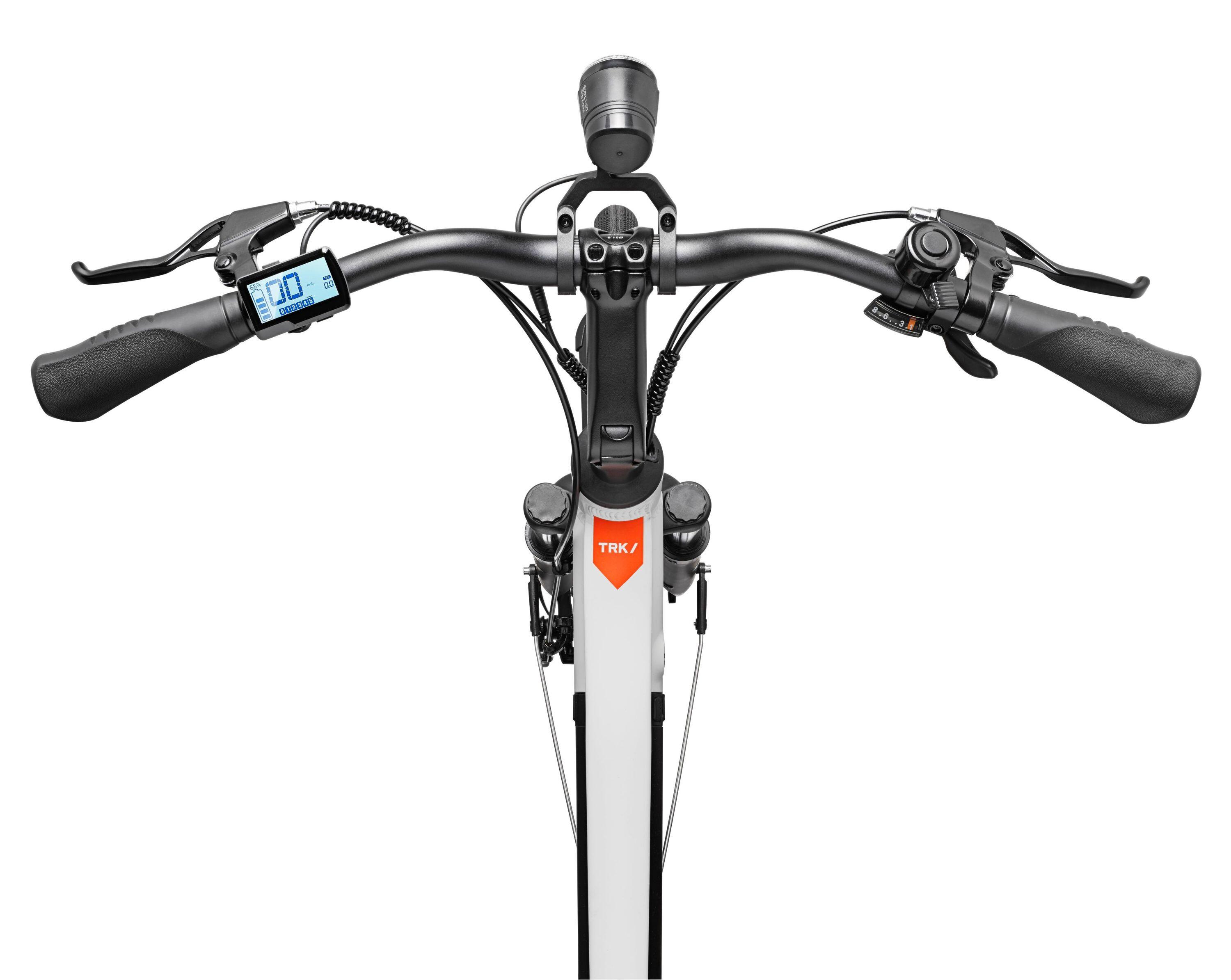 E-Bike XT490 28 Zoll 8-Gang Pedelec Trekking Touren Elektrofahrrad Damen kreide 4/7