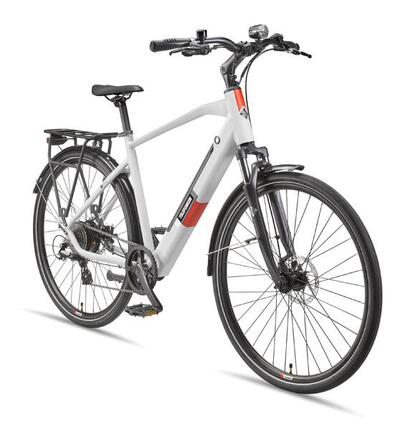 E-Bike XT490 28 Zoll 8-Gang Pedelec Trekking Touren Elektrofahrrad Herren kreide