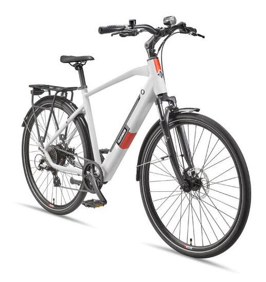 E-Bike XT490 28 Zoll 8-Gang Pedelec Trekking Touren Elektrofahrrad Herren kreide