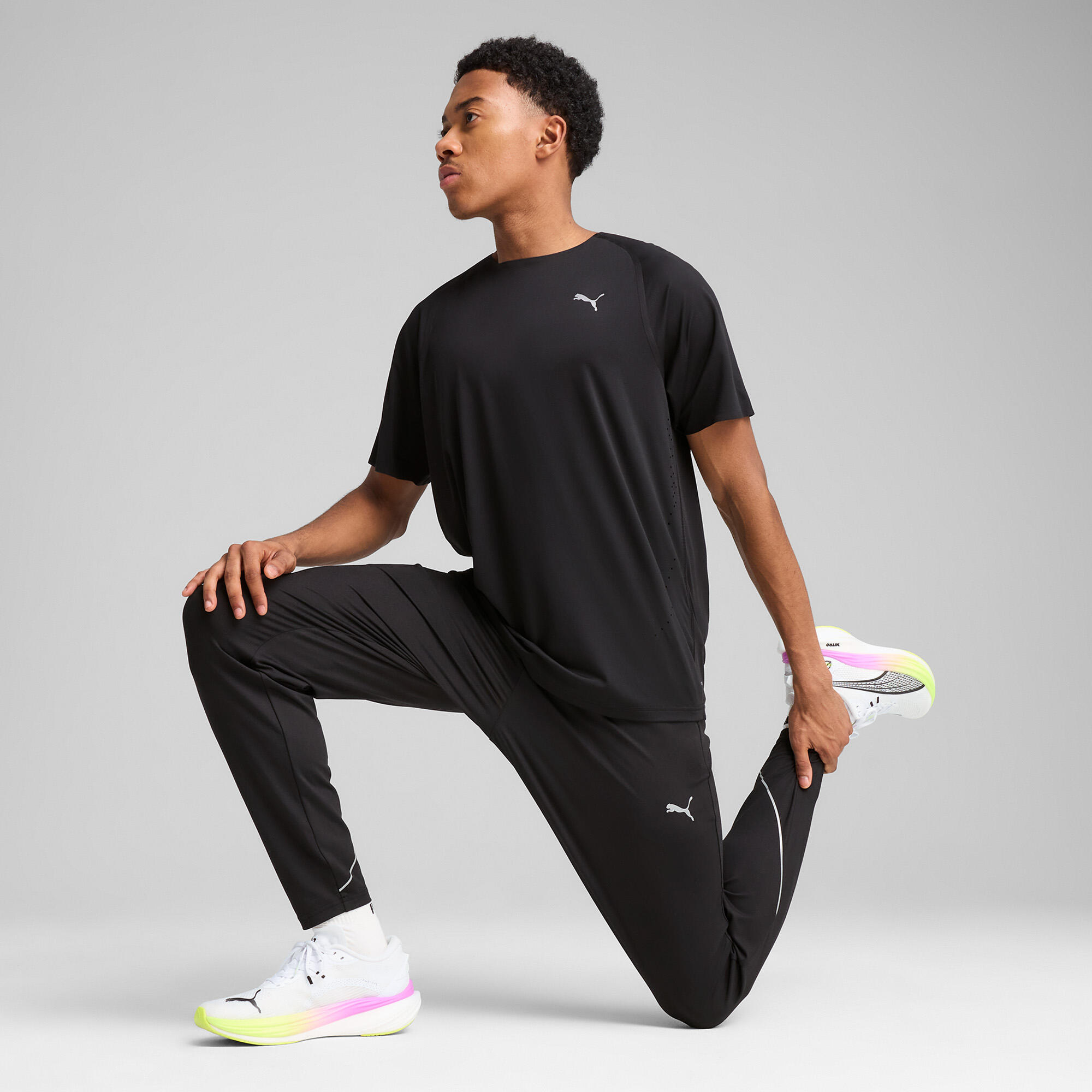T-shirt de course pour homme PUMA Run Cloudspun Tee 4/5