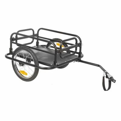 M-Wave Fahrradanhänger Carry Fold 2 - Praktischer Transport für Radfahrer