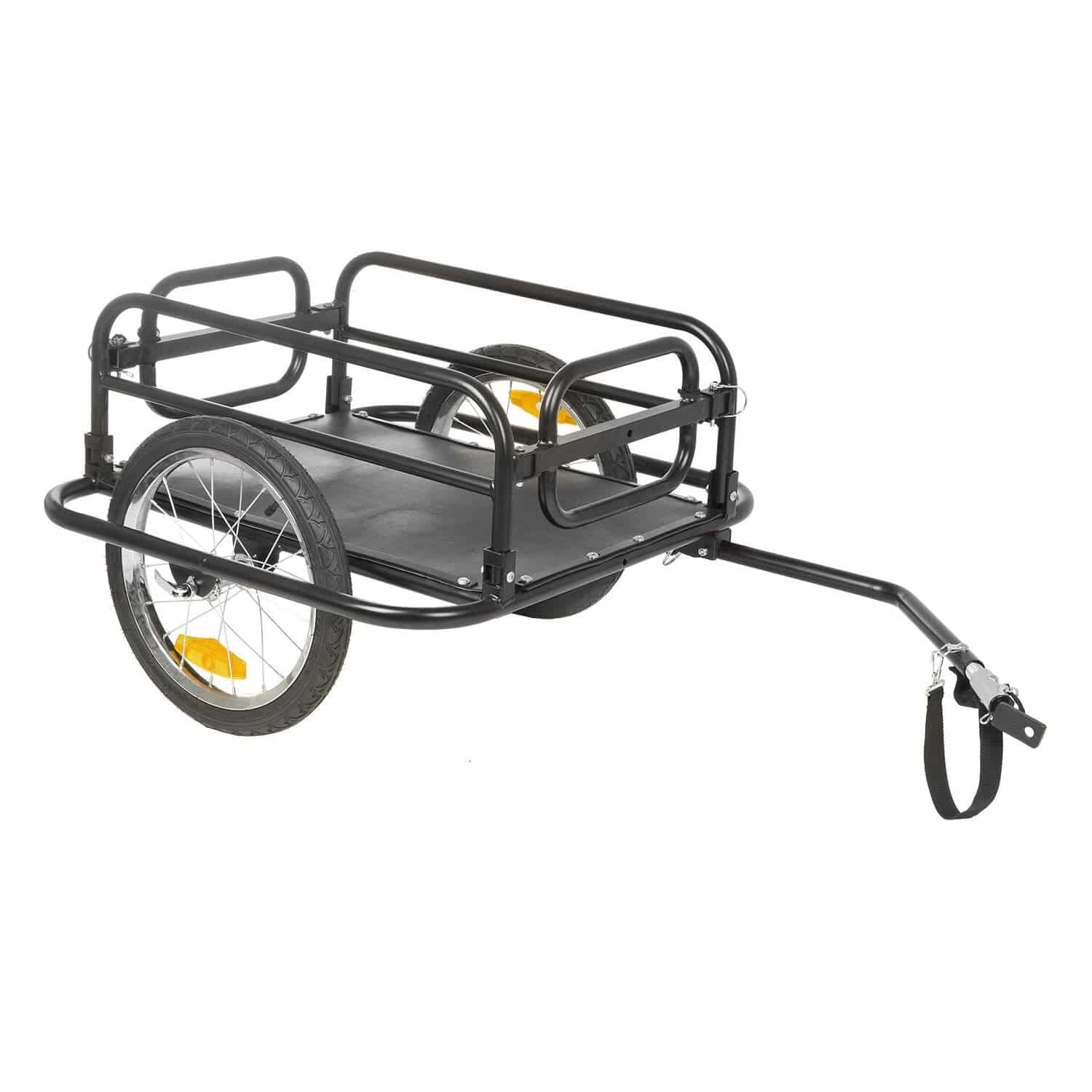M-wave - Remorque M-wave Pour Le Pilier De Vélo Pold 2 - Remorque À Vélo - Noir - Decathlon