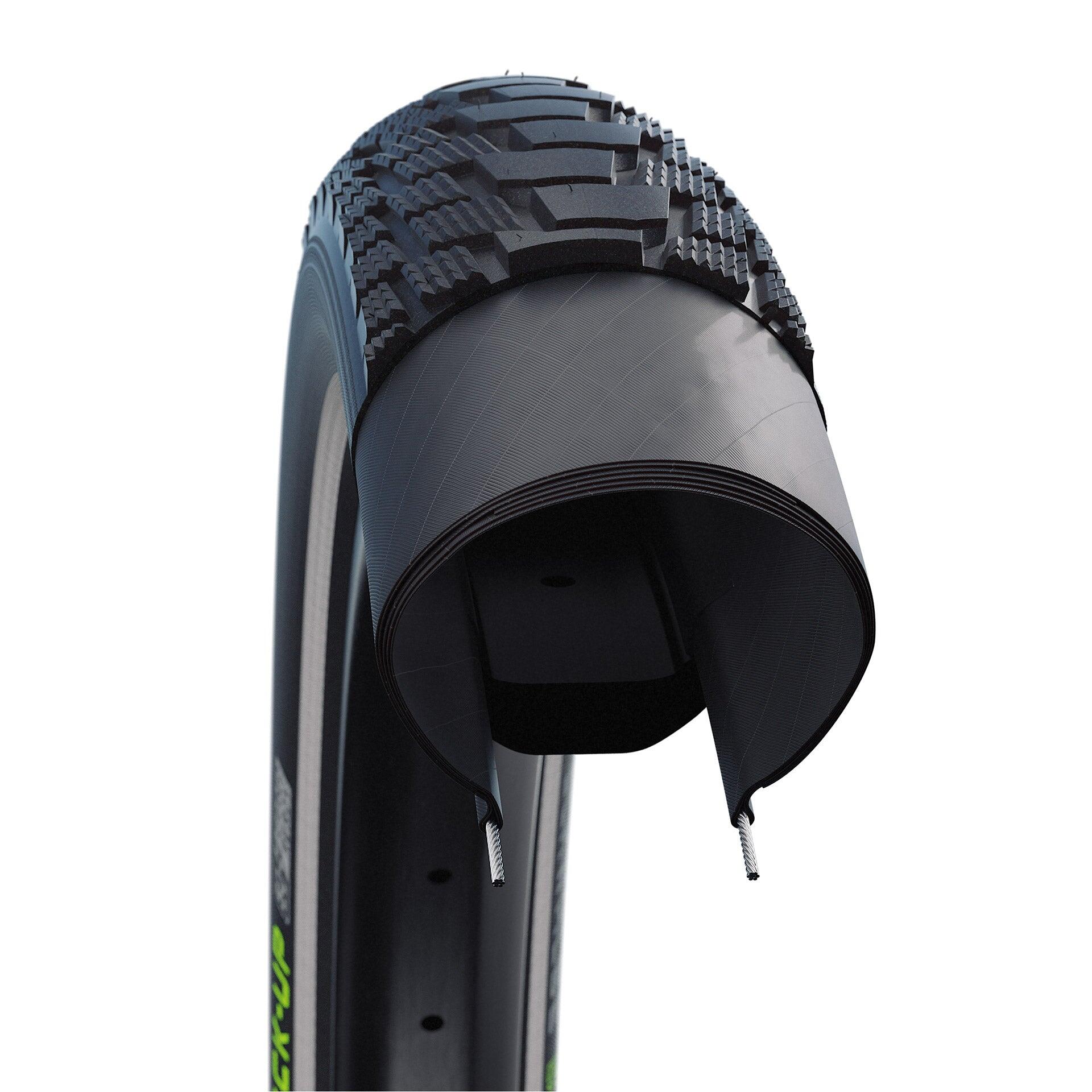 Pneu Schwalbe Pick-Up 26'' Tubetype Rigide Super Defense Addix E Flancs Reflex E 7/7