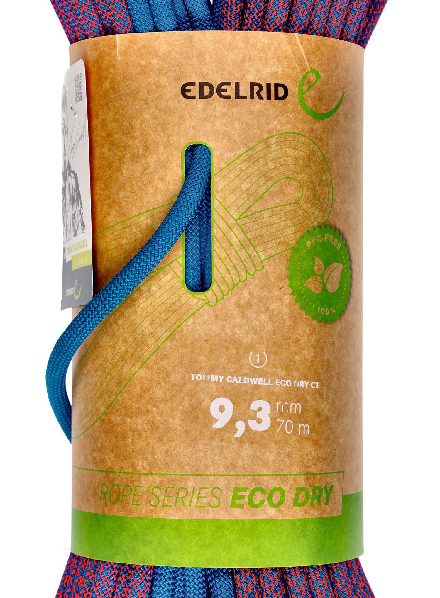 Cuerda dinámica Edelrid Tommy Caldwell Eco Dry CT 9.3 3/7
