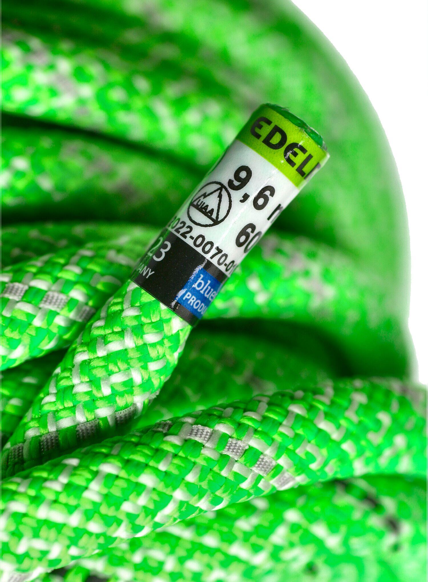 Kletterseil Edelrid Tommy Caldwell Eco Dry Dt 9,6 Mm 60 M 6/6