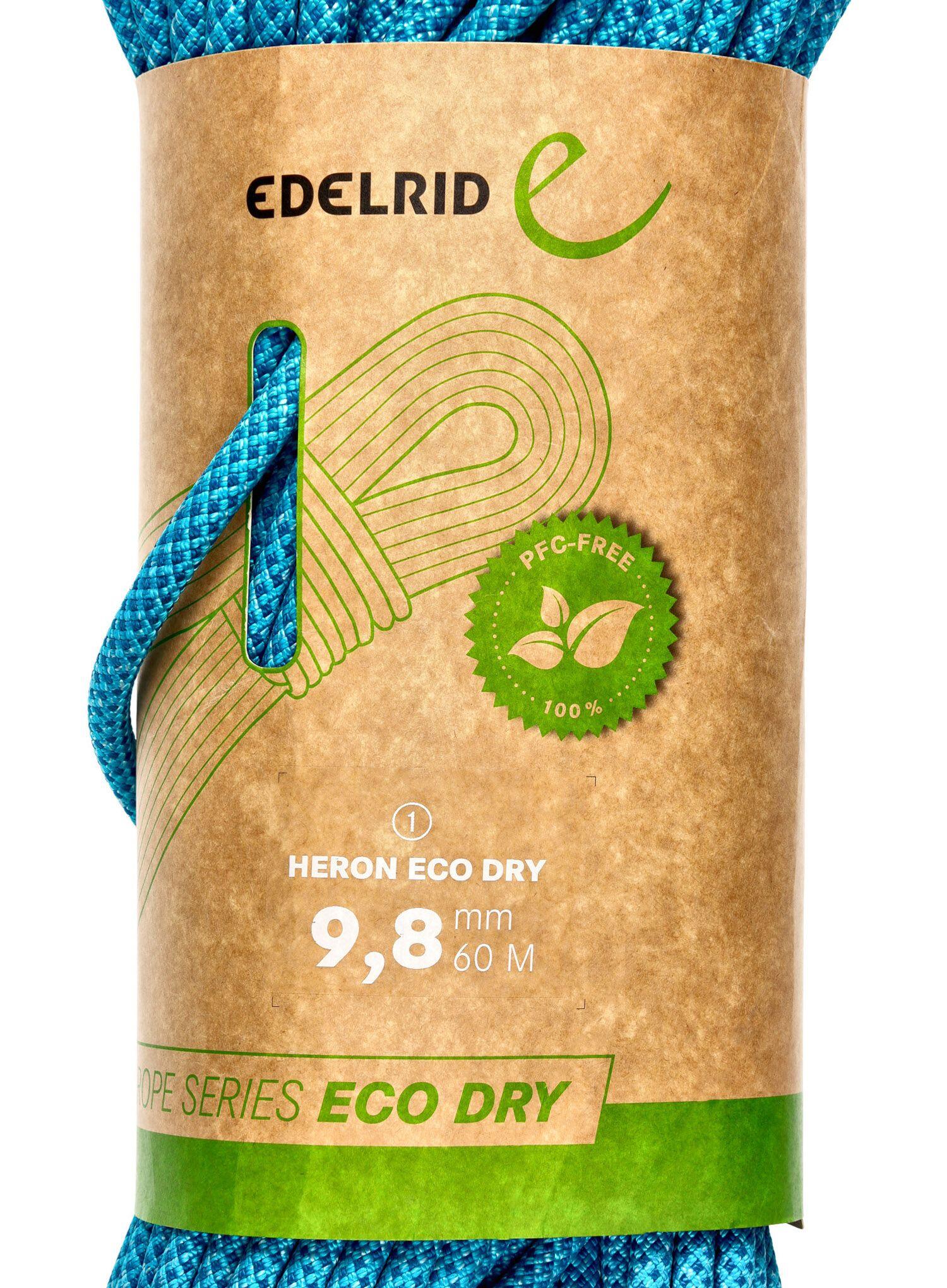 Cuerda de escalada EDELRID Heron Eco Dry 9.8 mm 4/7