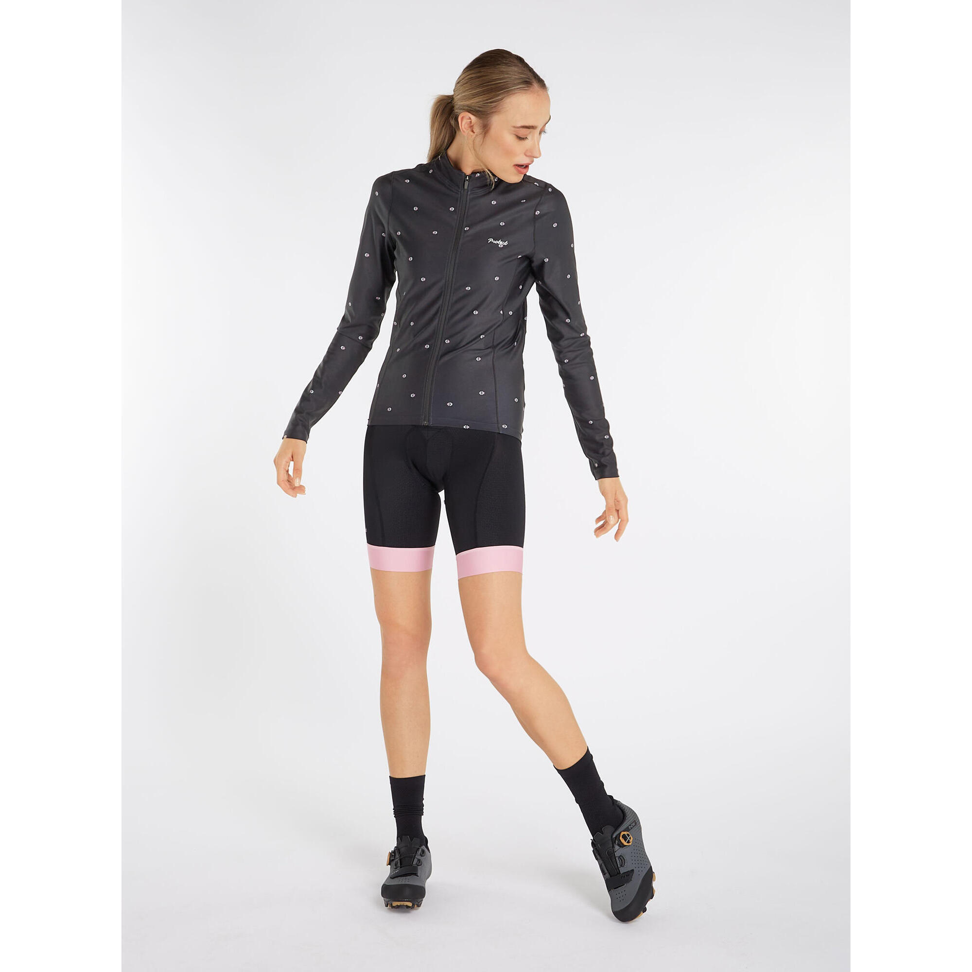 Bluza na rower z długim rękawem damska PROTEST Prtpeanuts