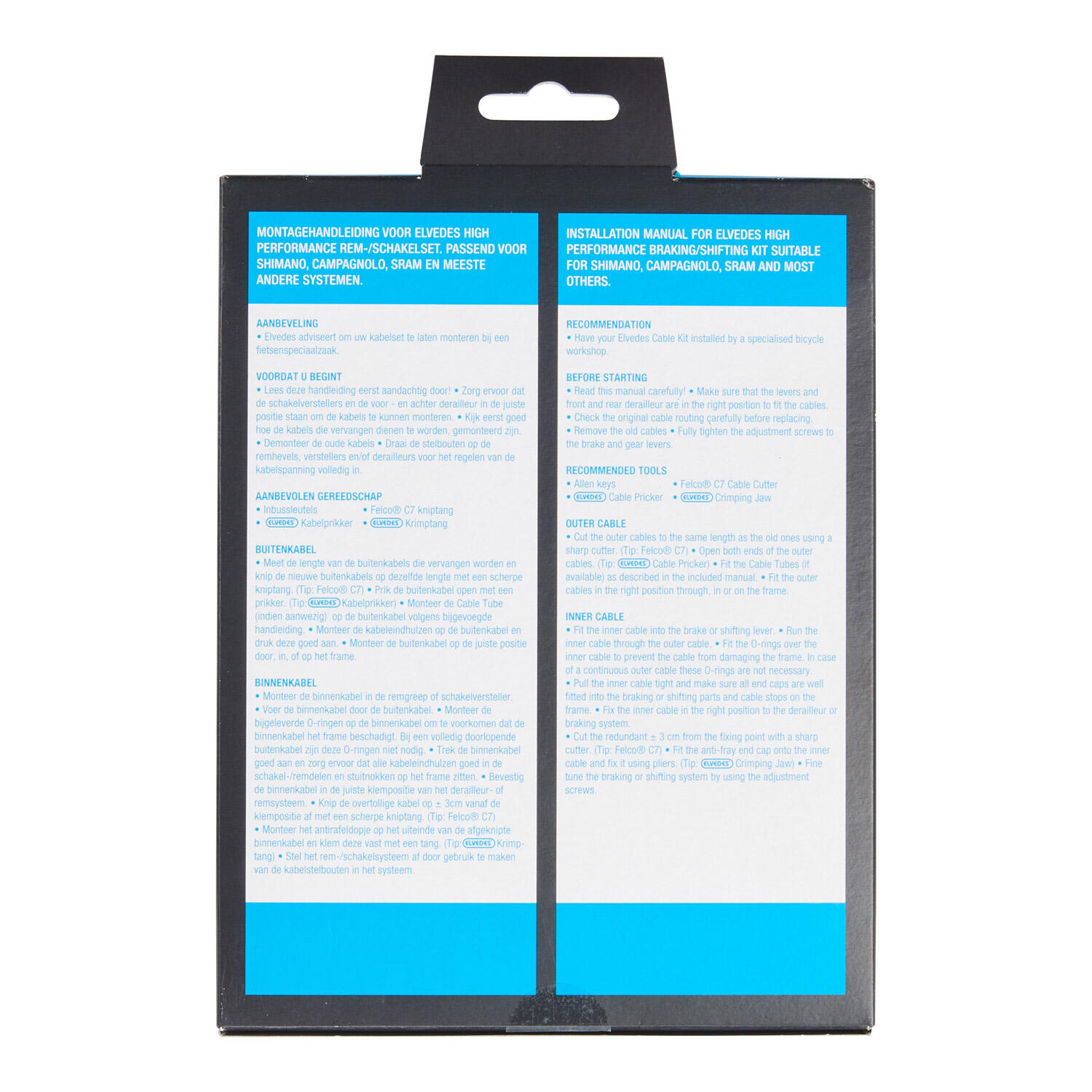 Kit complet de freinage Elvedes Basic 4/5