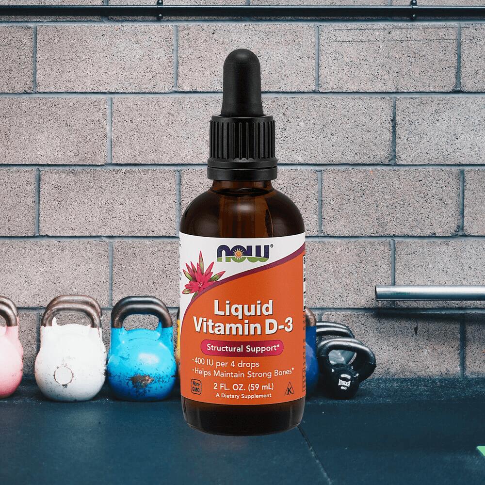 Now Foods Liquid Vitamin D3 (59ml) Standard - Vitamines, minéraux et santé 2/3