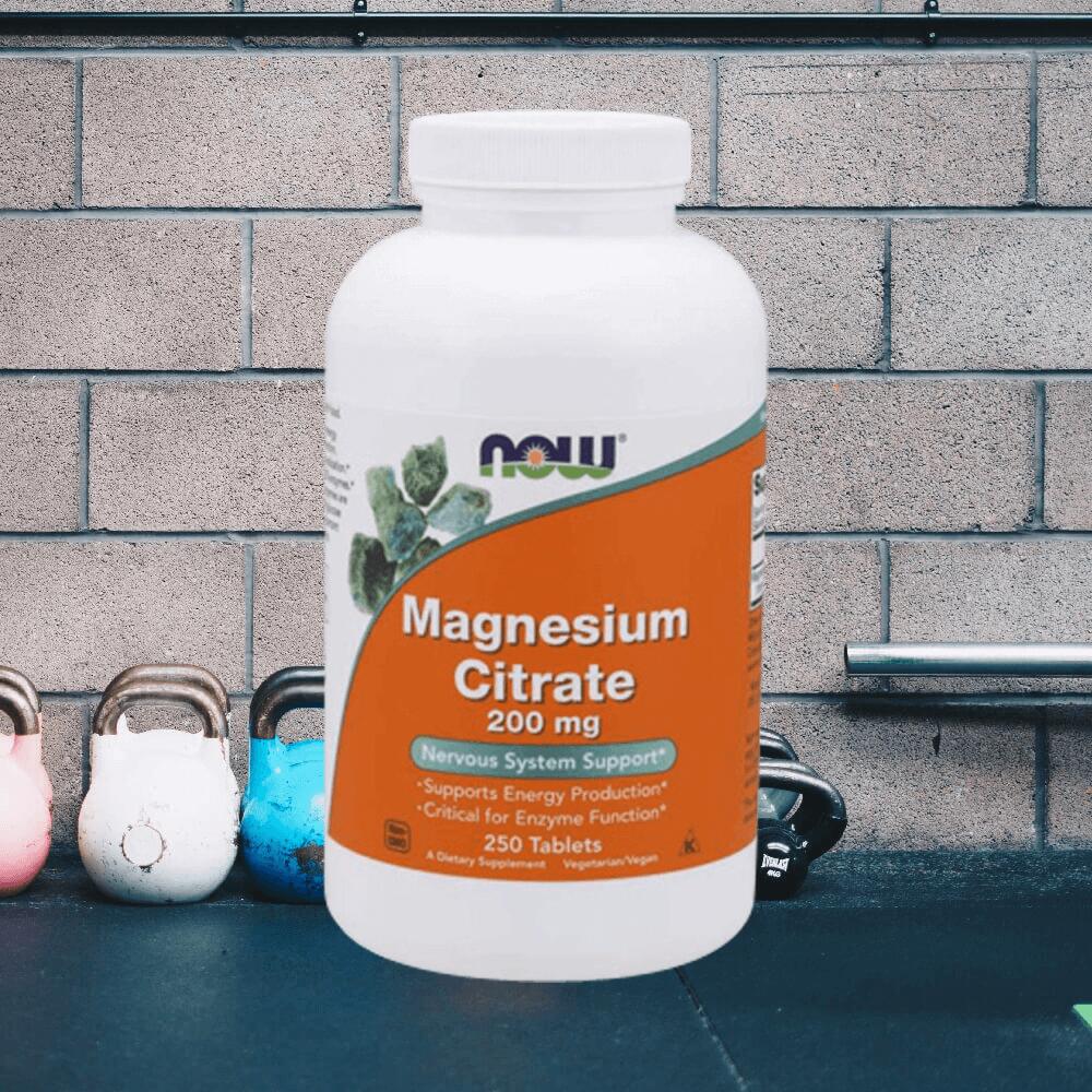 Now Foods Magnesium Citrate 200mg (250 tabs) Unflavoured 2/4