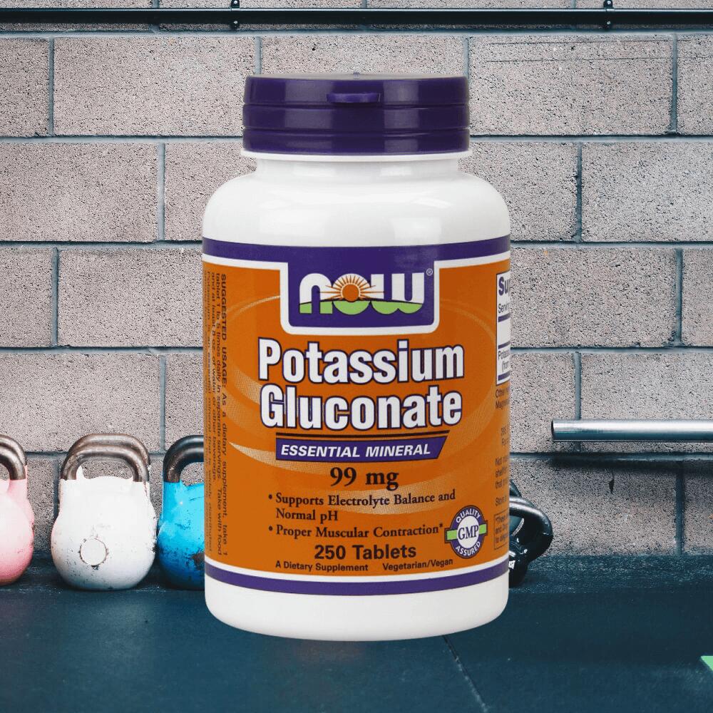 Now Foods Potassium Gluconate 99mg (250) Standard 2/3