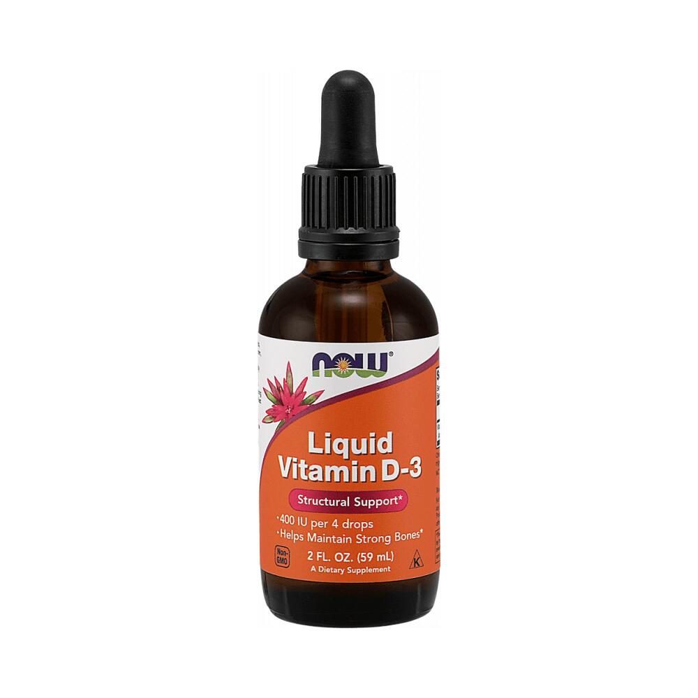 Now Foods - Now Foods Liquid Vitamin D3 (59ml) Standard - Vitamines, Minéraux Et Santé - Vitamines - Decathlon