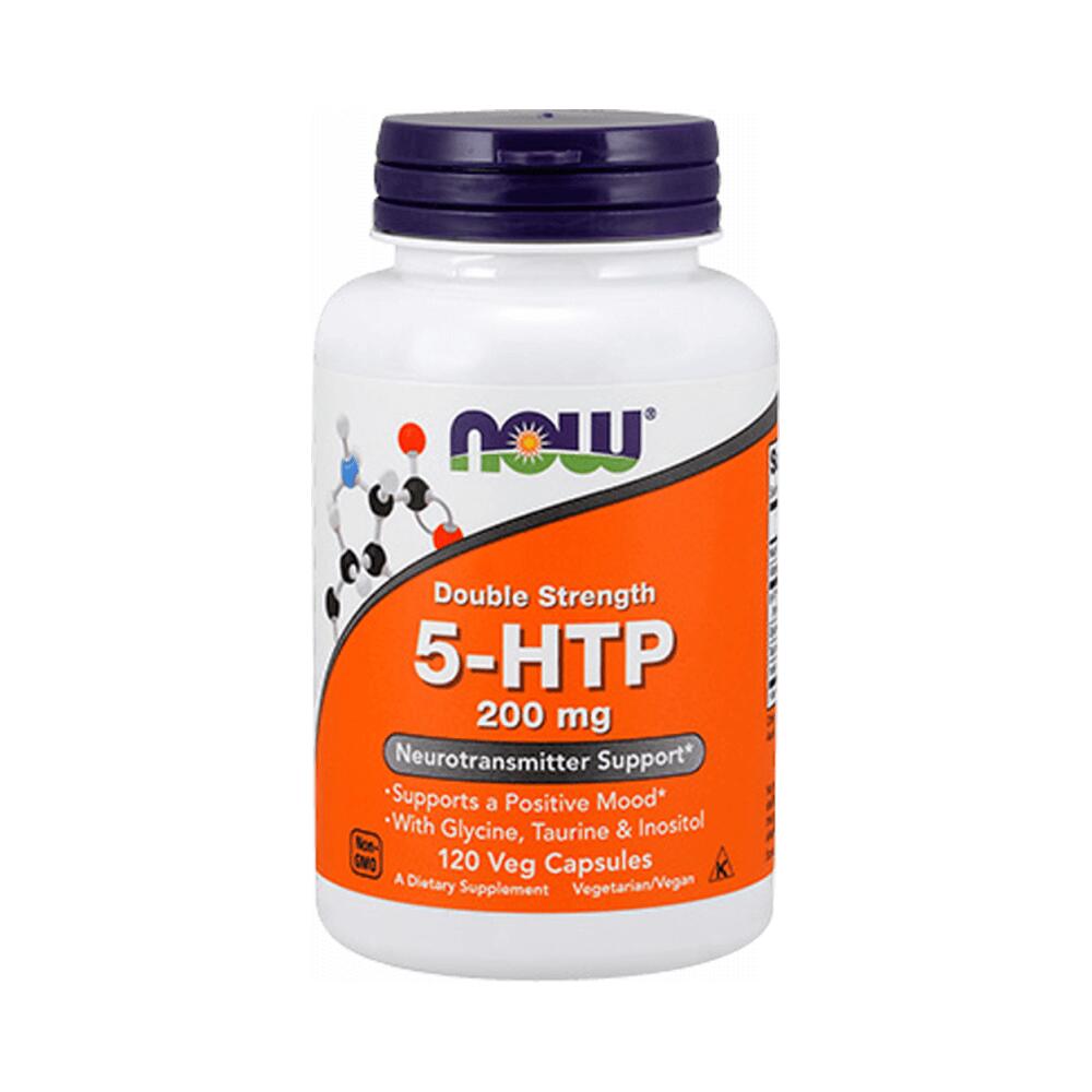 NOW FOODS Now Foods 5-HTP 200mg (120 vcaps) Unflavoured