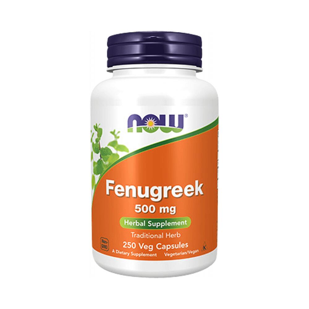 Now Foods - Now Foods Fenugreek 500 Mg (250 Vcaps) Unflavoured - Vitamines - Decathlon